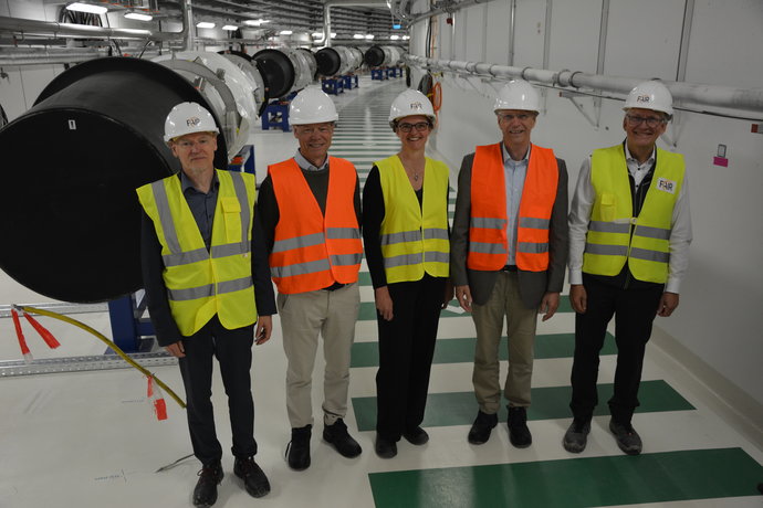 Astronauts visiting.