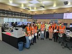 Visit to the future FAIR Control Center.