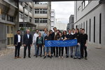 Gruppenfoto der Studierenden der Jagiellonen-Universität bei GSI/FAIR