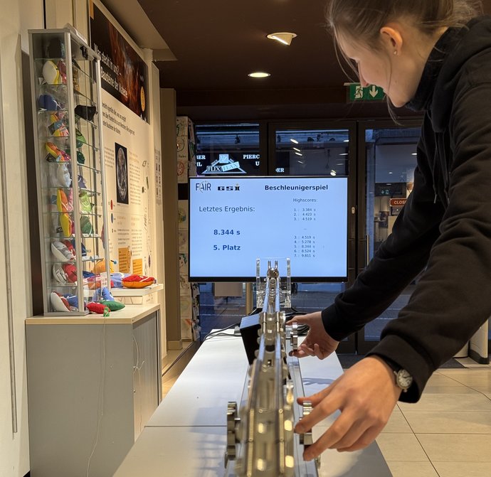 Exciting innovations: Upgrade for the accelerator game.