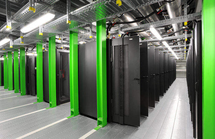 High-performance computing center Green IT Cube of GSI/FAIR