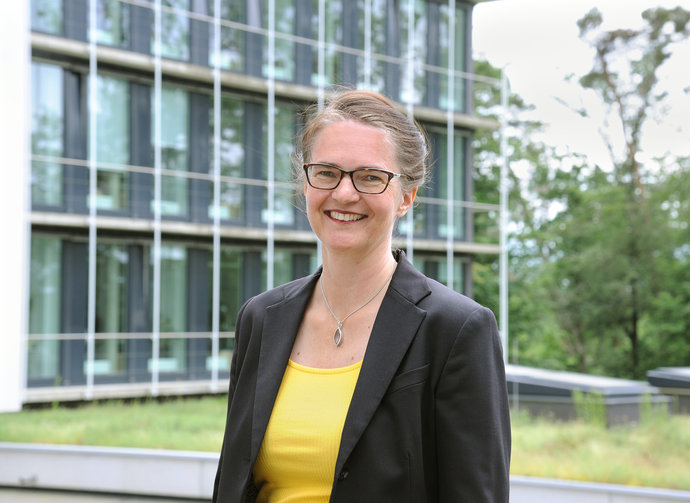 Die Administrative Geschäftsführerin von GSI und FAIR, Dr. Katharina Stummeyer.