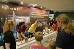 The accelerator game showcased the wide variety of research conducted using particle accelerators.