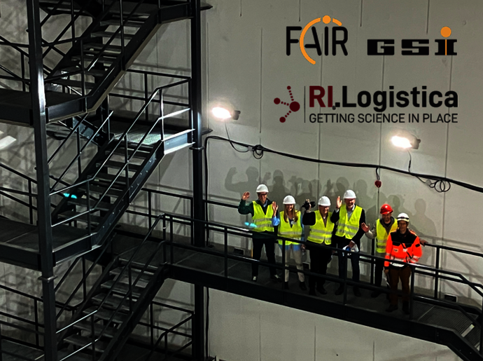 RI.Logistica visits GSI and FAIR