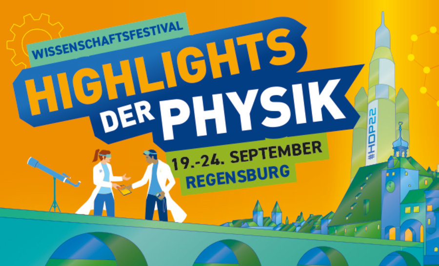 Die Highlights der Physik finden vom 19. – 24. September in Regensburg statt.