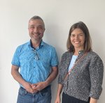 Dr. Maksym Miski-Oglu and Prof. Dr. Eugenia Toimil Molares.